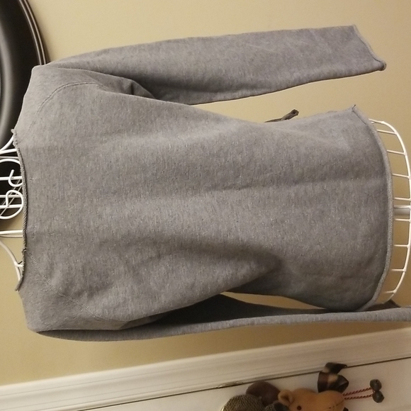 Cozy Helmut Lang Cropped Sweatshirt - Picture 4 of 9